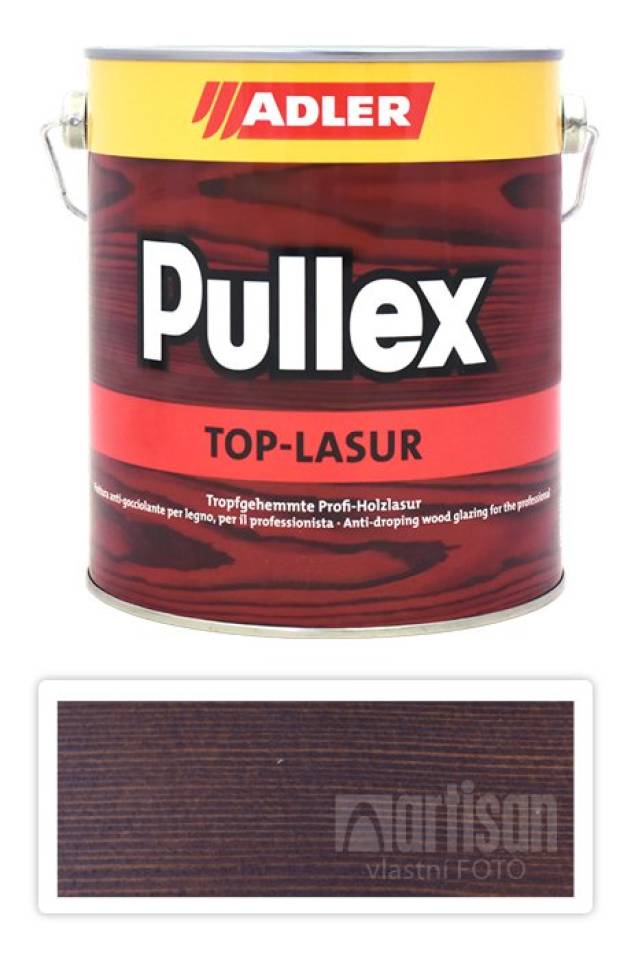 ADLER Pullex Top Lasur - tenkovrstvá lazura pro exteriéry 2.5 l Palisandr 50556