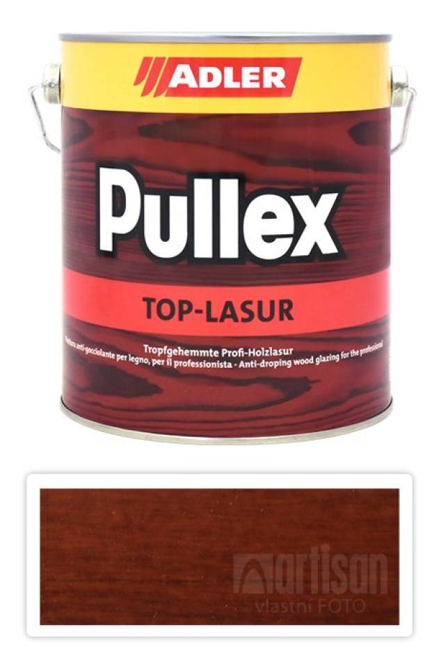 ADLER Pullex Top Lasur - tenkovrstvá lazura pro exteriéry 2.5 l Teak LW 01/5