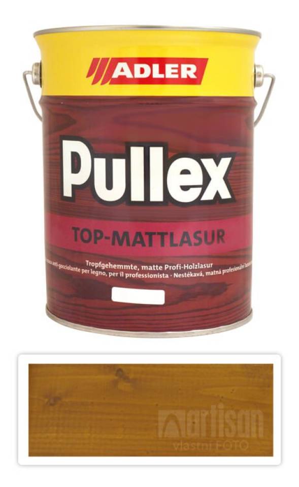 ADLER Pullex Top Mattlasur - tenkovrstvá matná lazura pro exteriéry 4.5 l Borovice