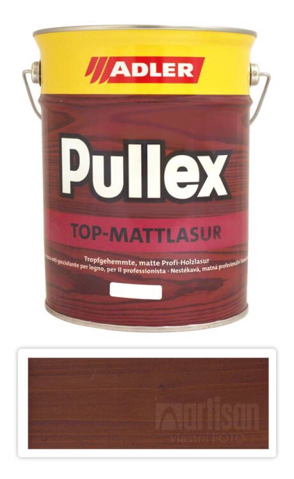ADLER Pullex Top Mattlasur - tenkovrstvá matná lazura pro exteriéry 4.5 l Sipo