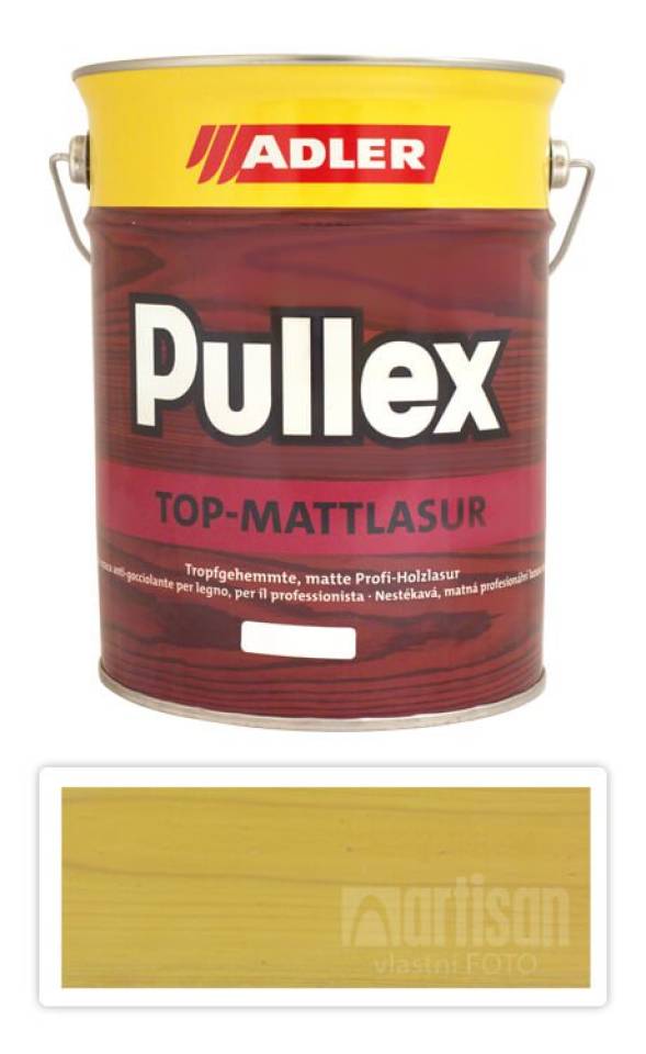 ADLER Pullex Top Mattlasur - tenkovrstvá matná lazura pro exteriéry 4.5 l Vrba