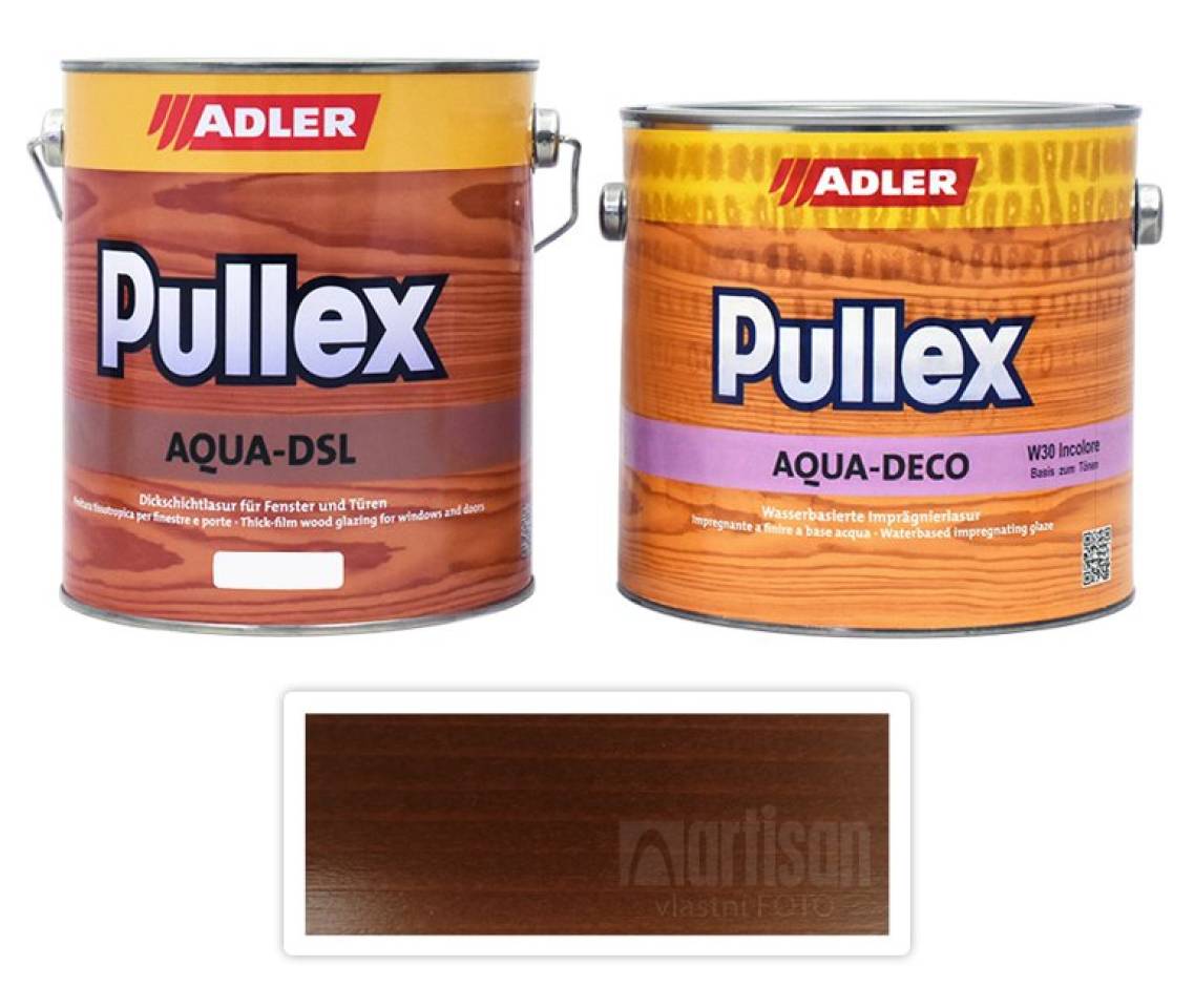 ADLER Sada - renovace dřevěných oken 2.5 l Kastanie F011