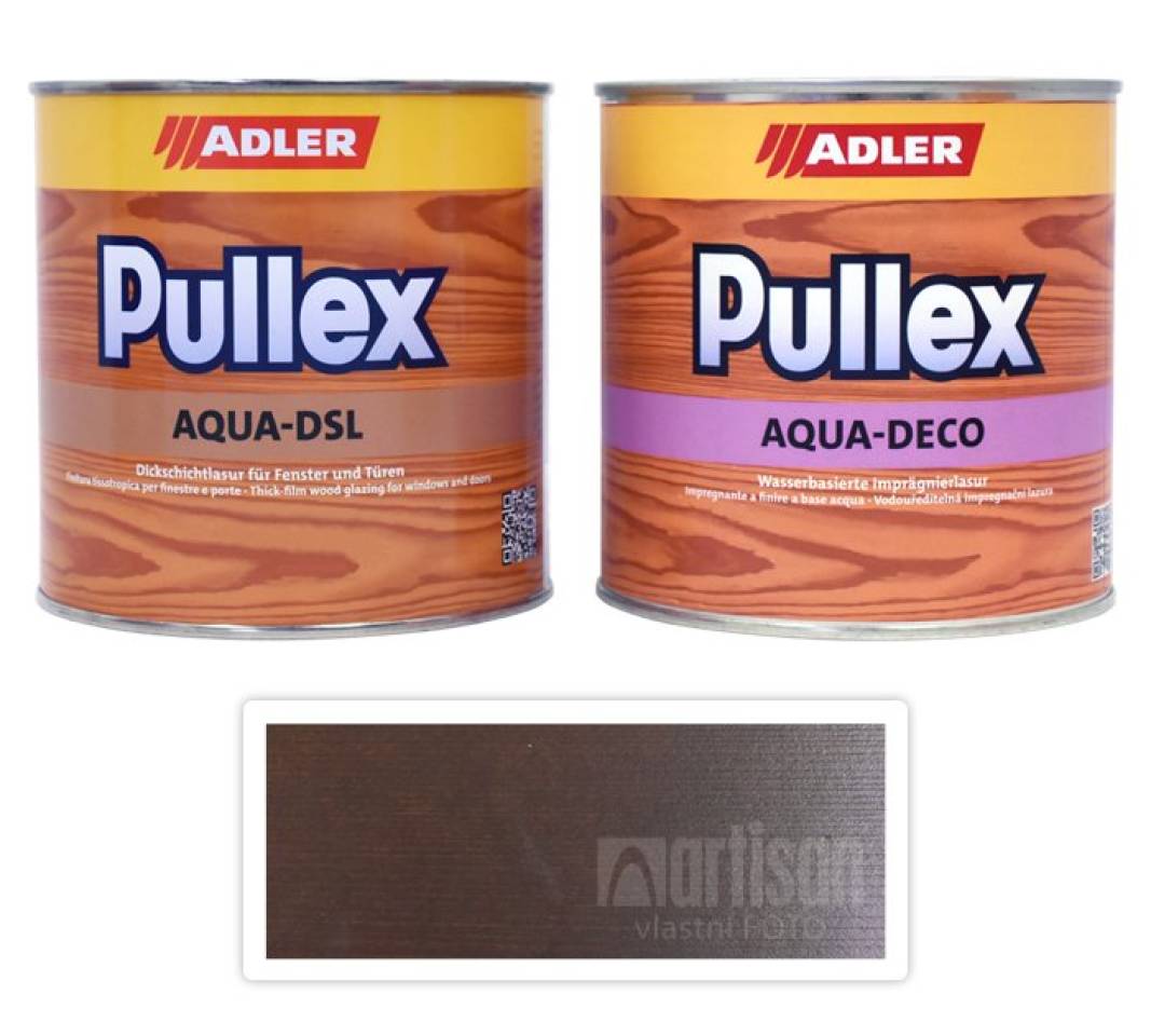 ADLER Sada - renovace dřevěných oken Janošík 0.75 l Nussbaum