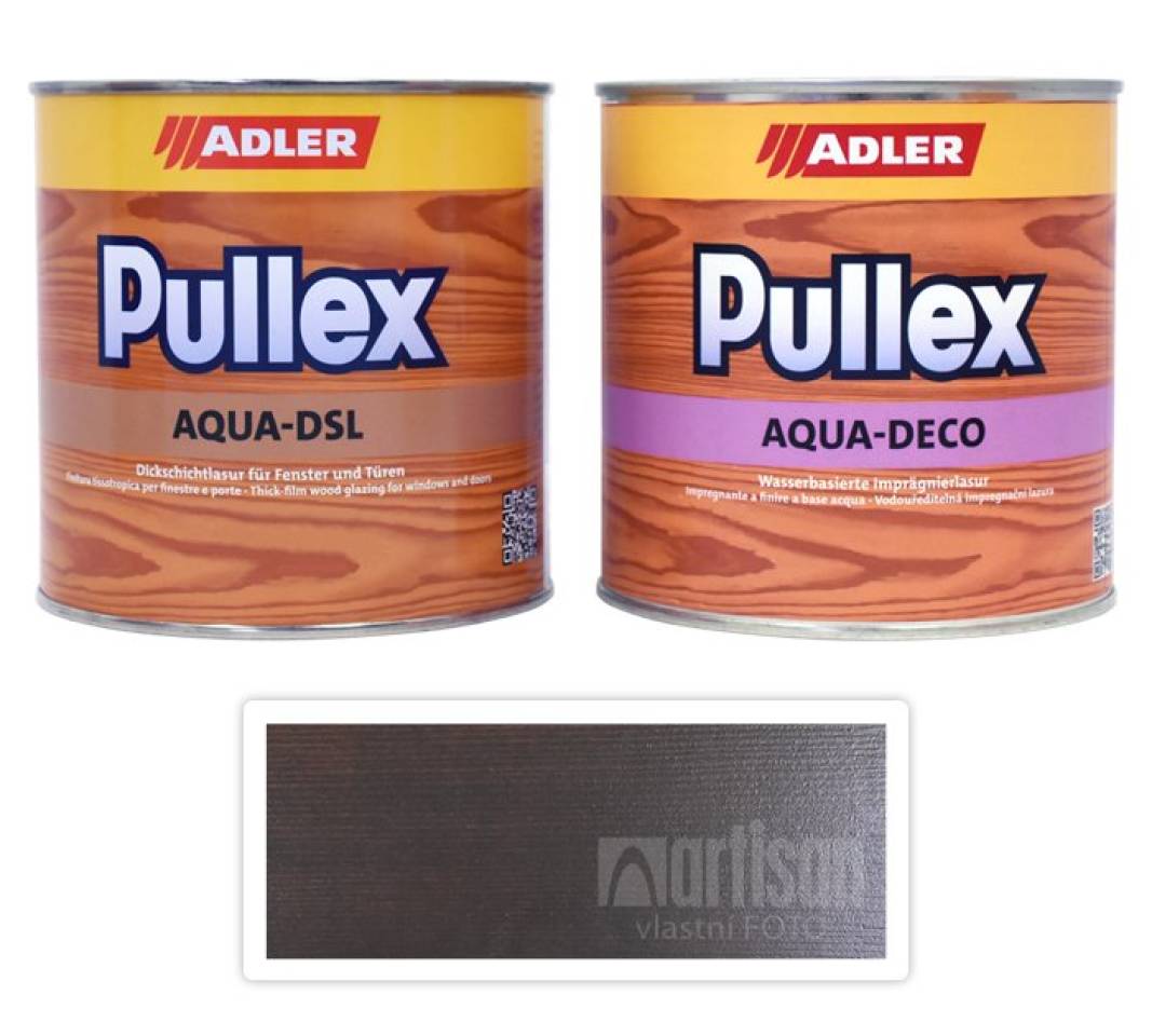 ADLER Sada - renovace dřevěných oken Janošík 0.75 l Palisander
