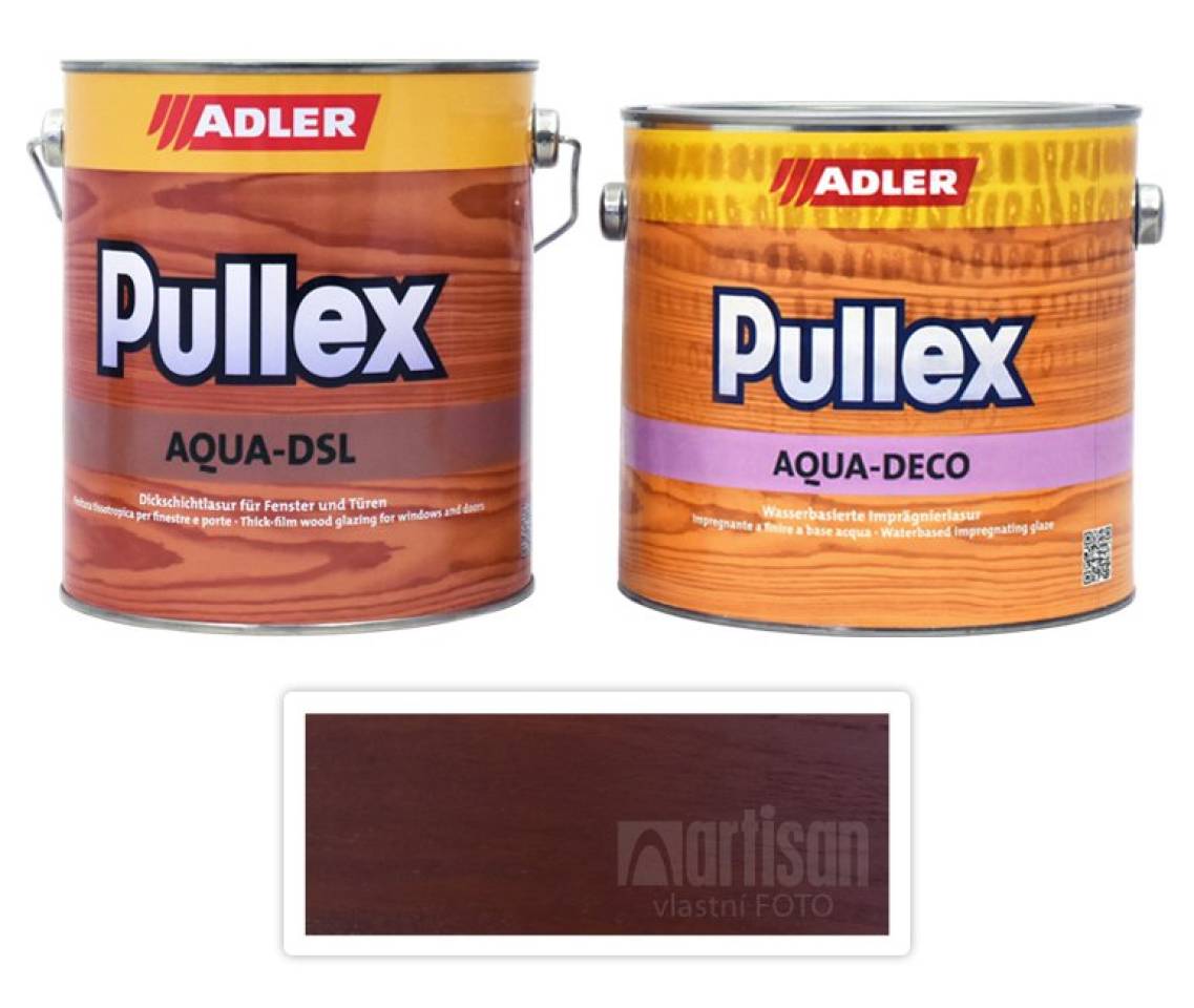 ADLER Sada - renovace dřevěných oken Slavona 2.5 l Jantar