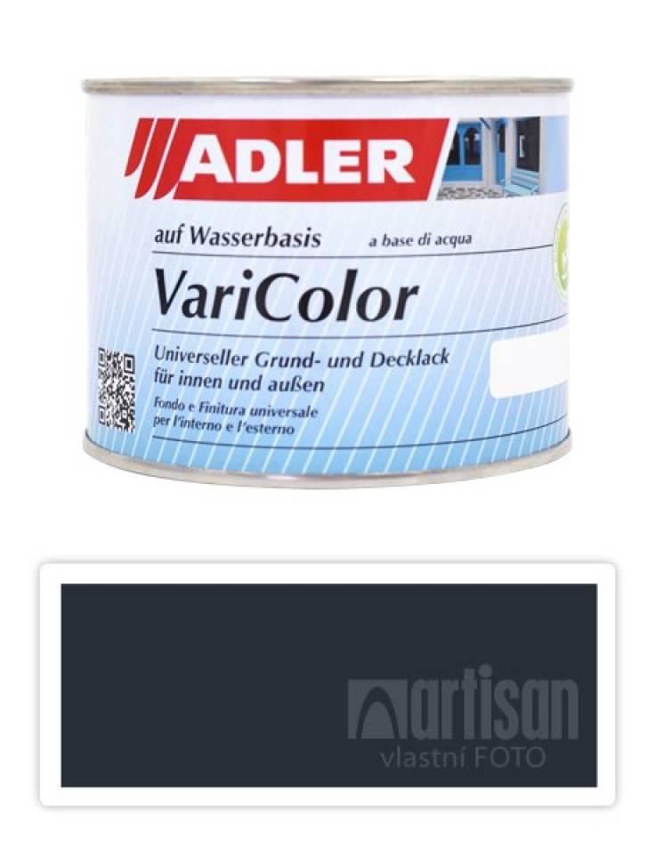 ADLER Varicolor - vodou ředitelná krycí barva univerzál 0.375 l Anthrazitgrau / Antracitově šedá RAL 7016