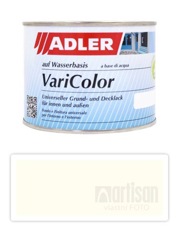 ADLER Varicolor - vodou ředitelná krycí barva univerzál 0.375 l Cremeweiss / Krémová RAL 9001