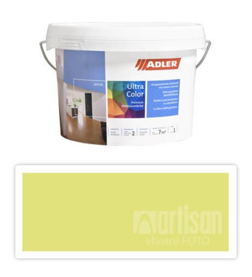 Adler Aviva Ultra Color - malířská barva na stěny v interiéru 1 l Frauenmantel AS 20/5