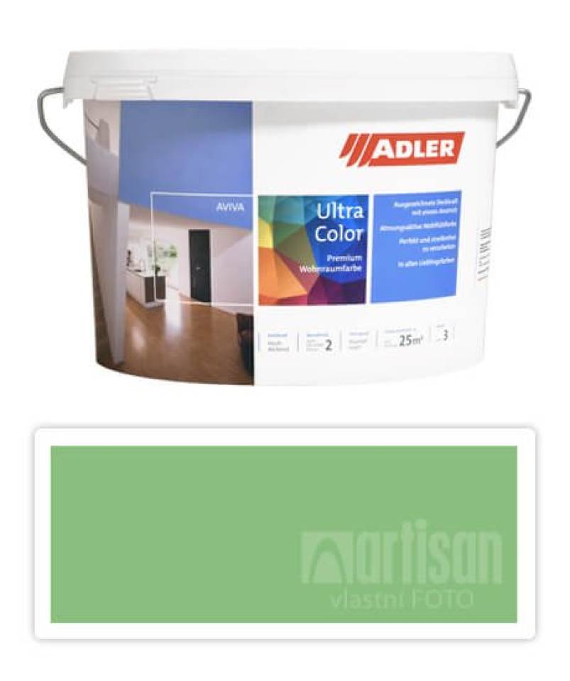 Adler Aviva Ultra Color - malířská barva na stěny v interiéru 3 l Gipfelbuch AS 19/5