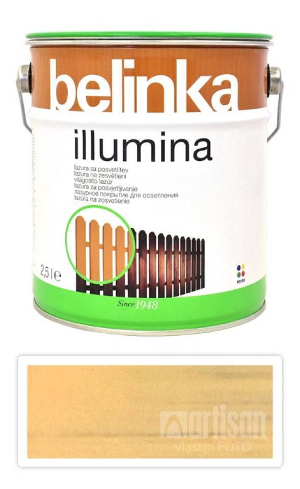 BELINKA Illumina - zesvětlovací lazura 2.5 l