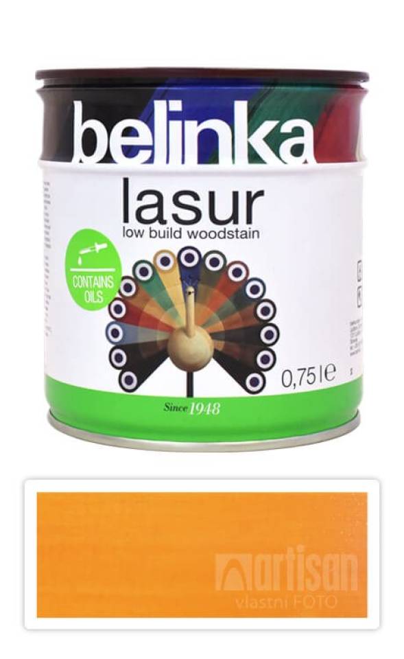 BELINKA Lasur - tenkovrstvá lazura 0.75 l Borovice 13