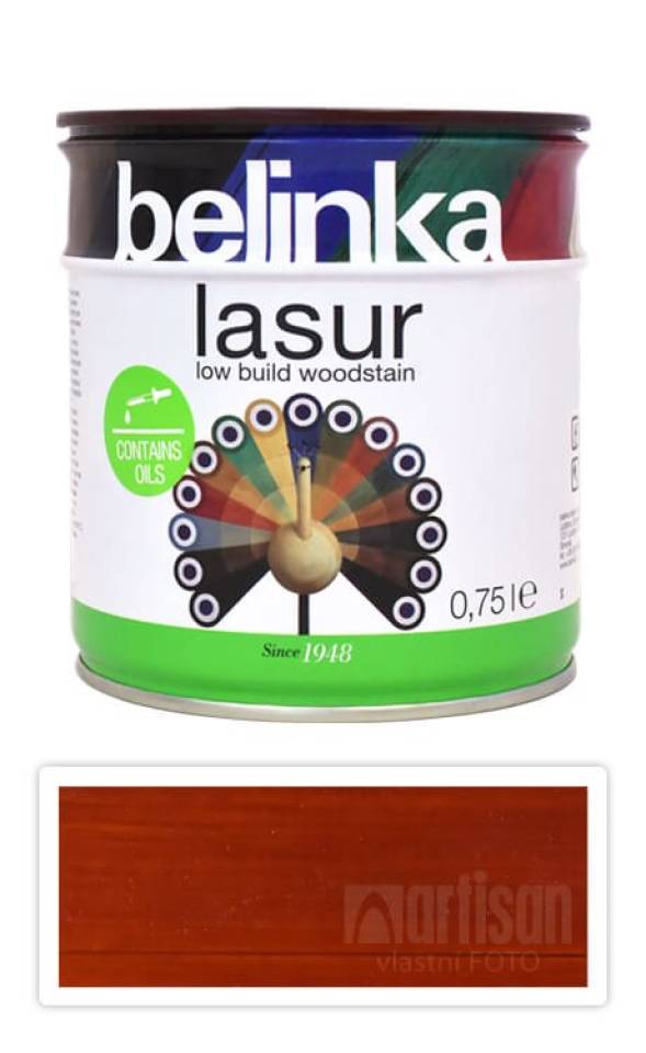BELINKA Lasur - tenkovrstvá lazura 0.75 l Mahagon 23