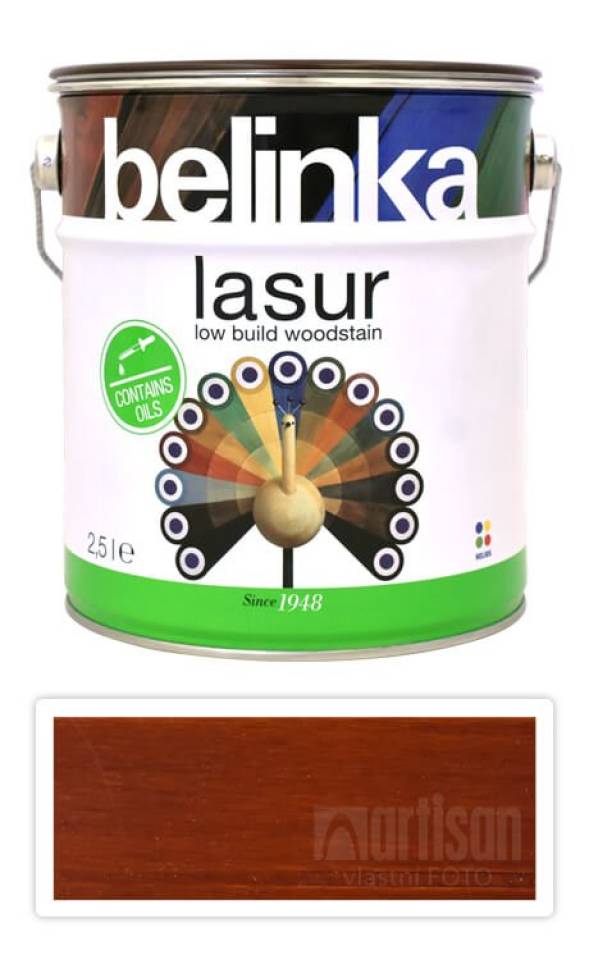 BELINKA Lasur - tenkovrstvá lazura 2.5 l Teak 17
