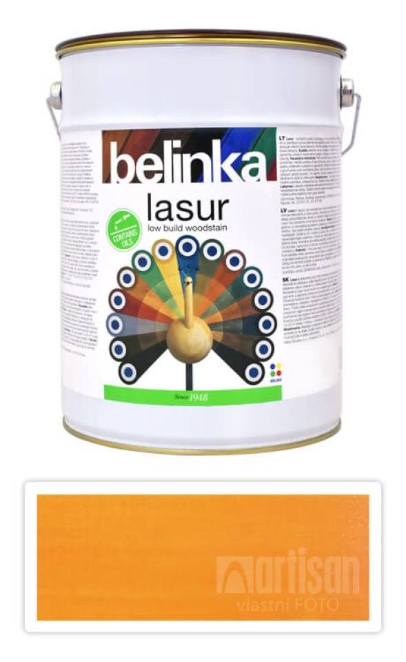 BELINKA Lasur - tenkovrstvá lazura 5 l Borovice 13