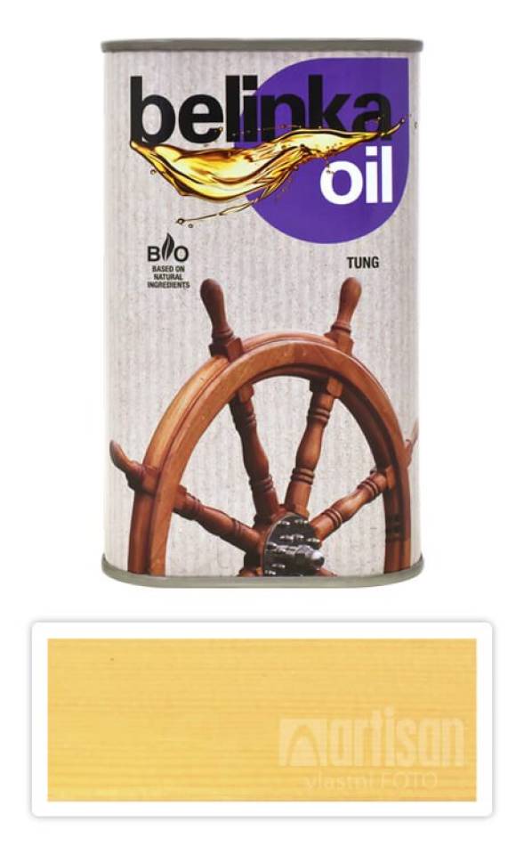 BELINKA Oil Tung - tungový olej 0.5 l Bezbarvý