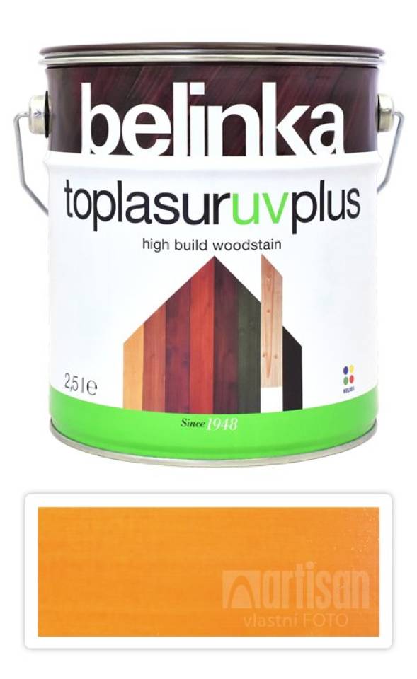 BELINKA Toplasur UV Plus - silnovrstvá lazura 2.5 l Borovice 13