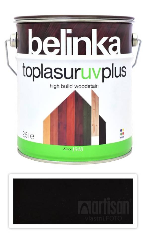 BELINKA Toplasur UV Plus - silnovrstvá lazura 2.5 l Eben 22