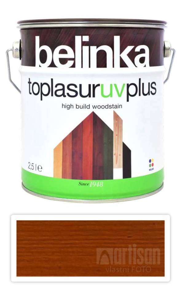 BELINKA Toplasur UV Plus - silnovrstvá lazura 2.5 l Ořech 16