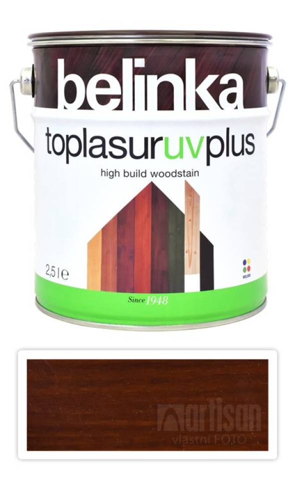 BELINKA Toplasur UV Plus - silnovrstvá lazura 2.5 l Palisandr 24