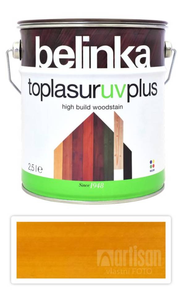 BELINKA Toplasur UV Plus - silnovrstvá lazura 2.5 l Pinie 25