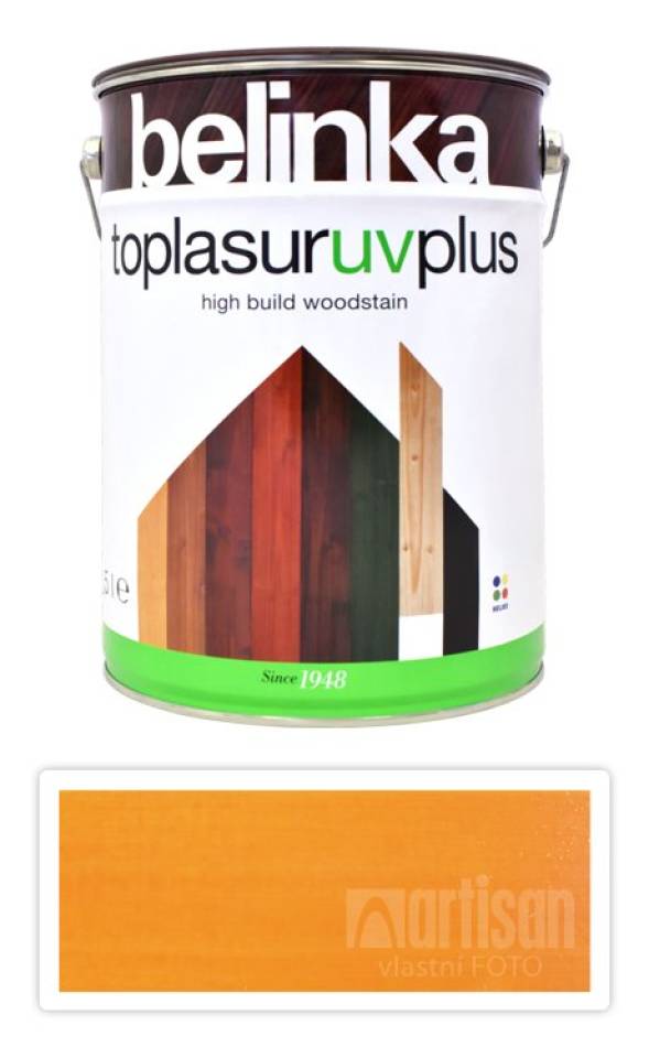 BELINKA Toplasur UV Plus - silnovrstvá lazura 5 l Borovice 13