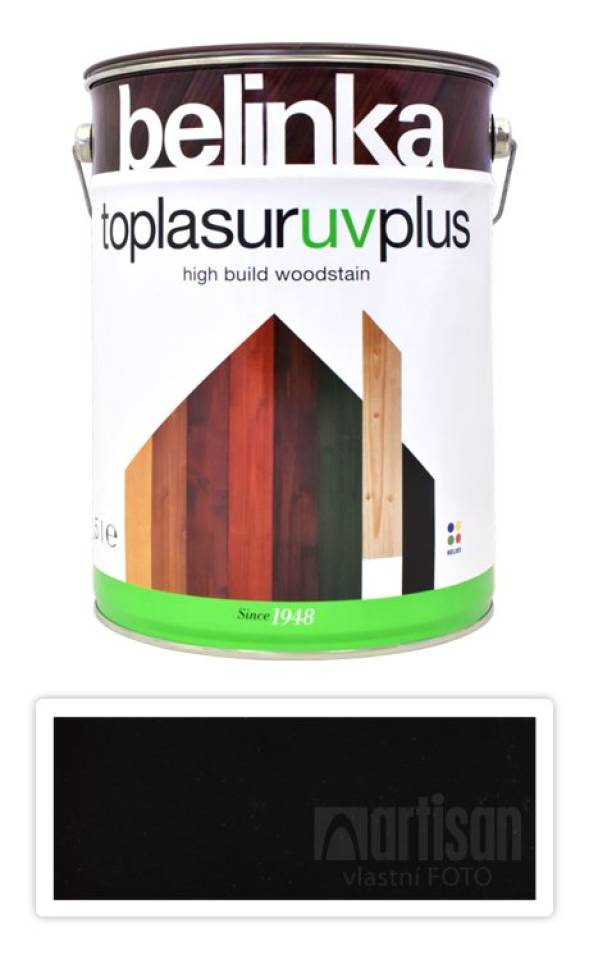 BELINKA Toplasur UV Plus - silnovrstvá lazura 5 l Eben 22