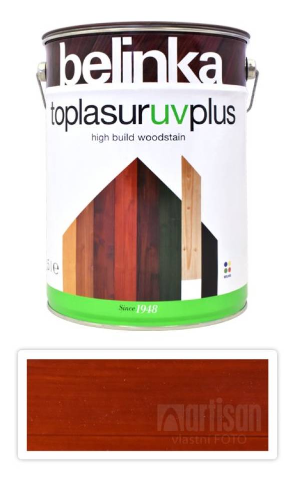 BELINKA Toplasur UV Plus - silnovrstvá lazura 5 l Mahagon 23