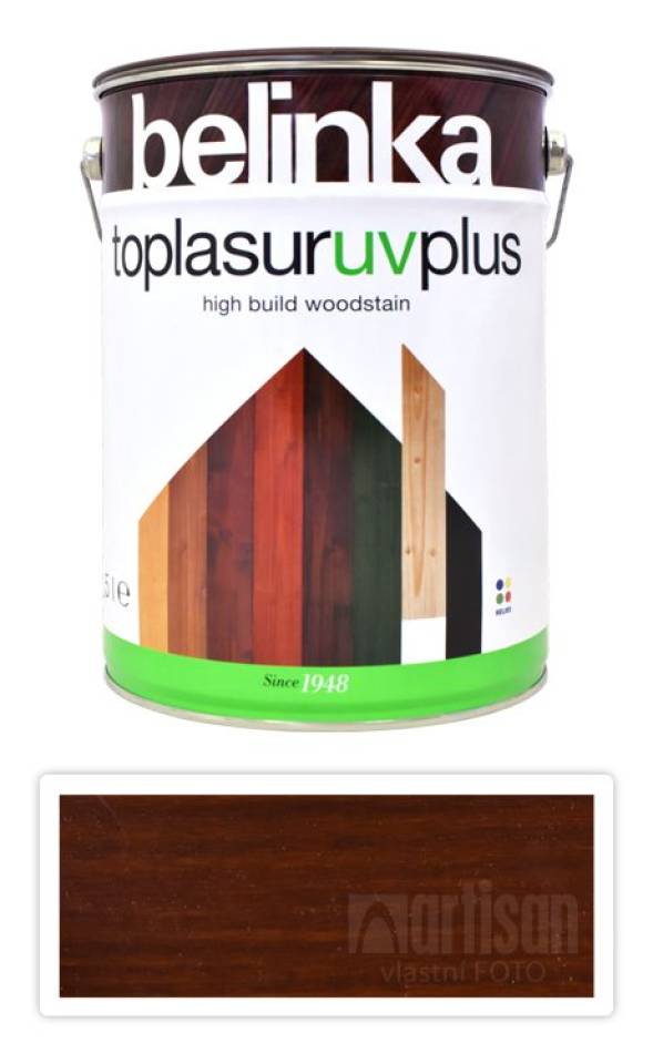 BELINKA Toplasur UV Plus - silnovrstvá lazura 5 l Palisandr 24
