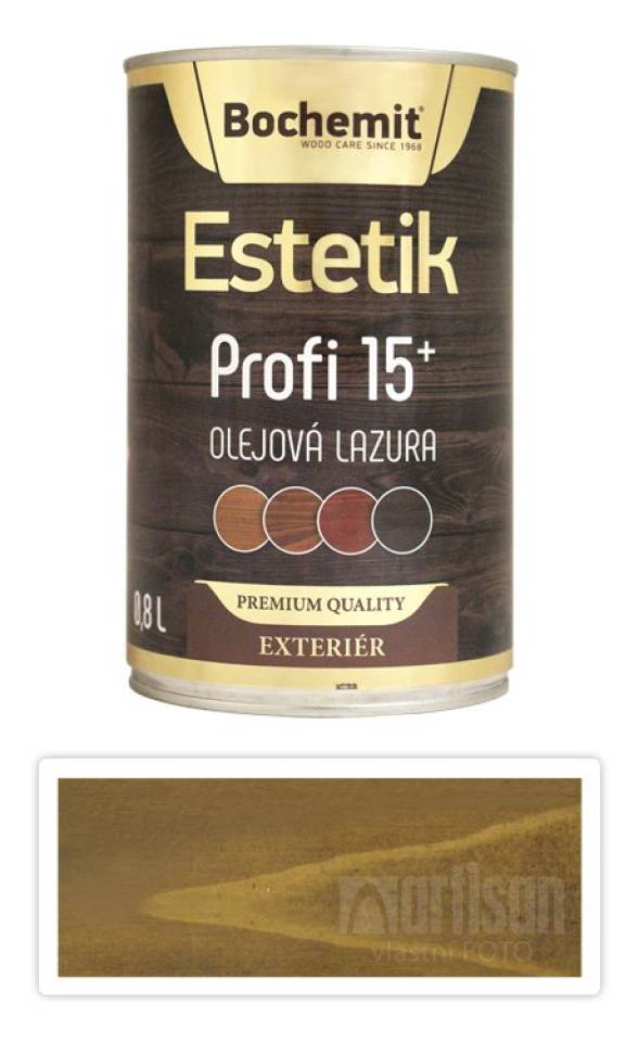 BOCHEMIT Estetik Profi 15+ olejová lazura 0.8 l Dub
