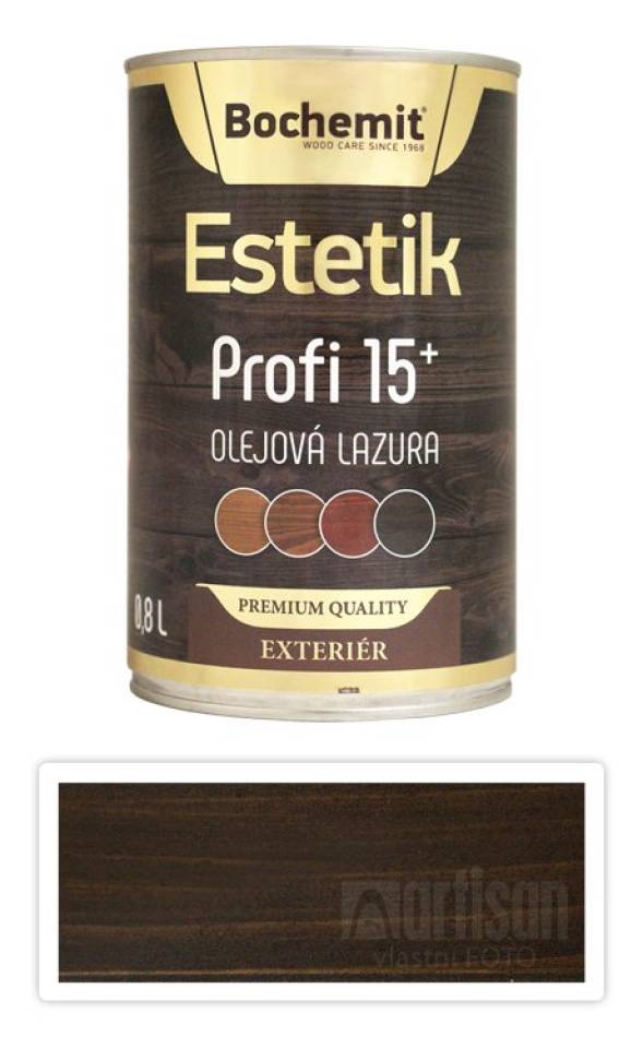 BOCHEMIT Estetik Profi 15+ olejová lazura 0.8 l Palisandr