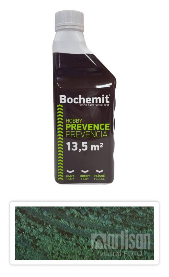 BOCHEMIT Hobby - impregnace na nové dřevo 1 l Zelená