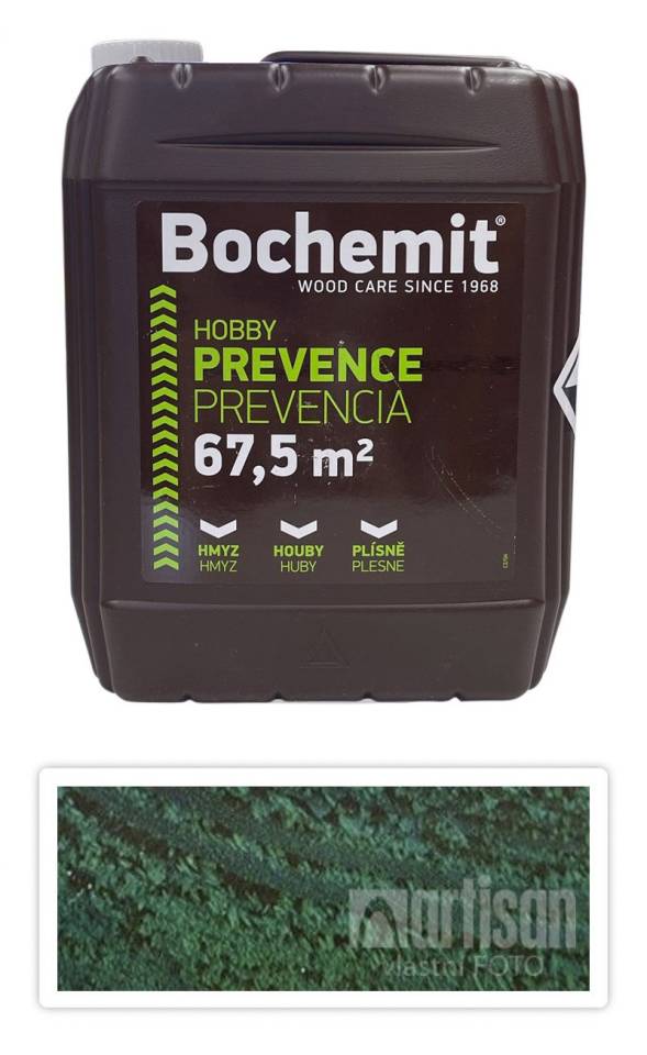 BOCHEMIT Hobby - impregnace na nové dřevo 5 l Zelená