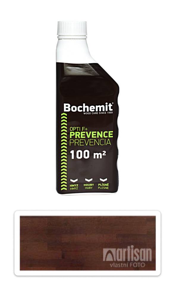 BOCHEMIT Opti F+ - preventivní dlouhodobá ochrana dřeva 1 l Hnědá