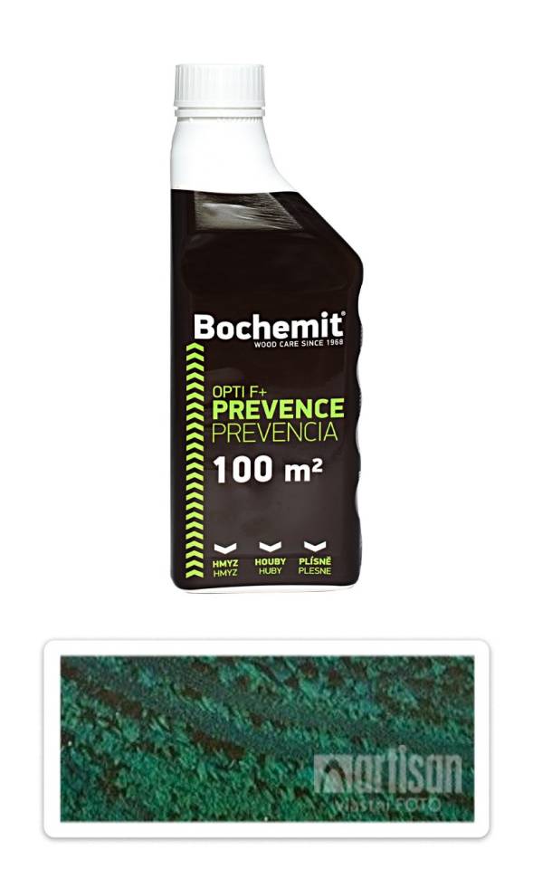 BOCHEMIT Opti F+ - preventivní dlouhodobá ochrana dřeva 1 l Zelená