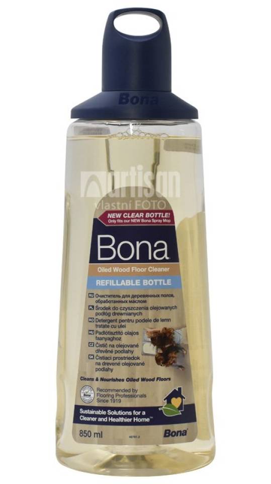BONA Čistič na olejované podlahy - náhradní náplň do Premium Spray mopu 0.85 l