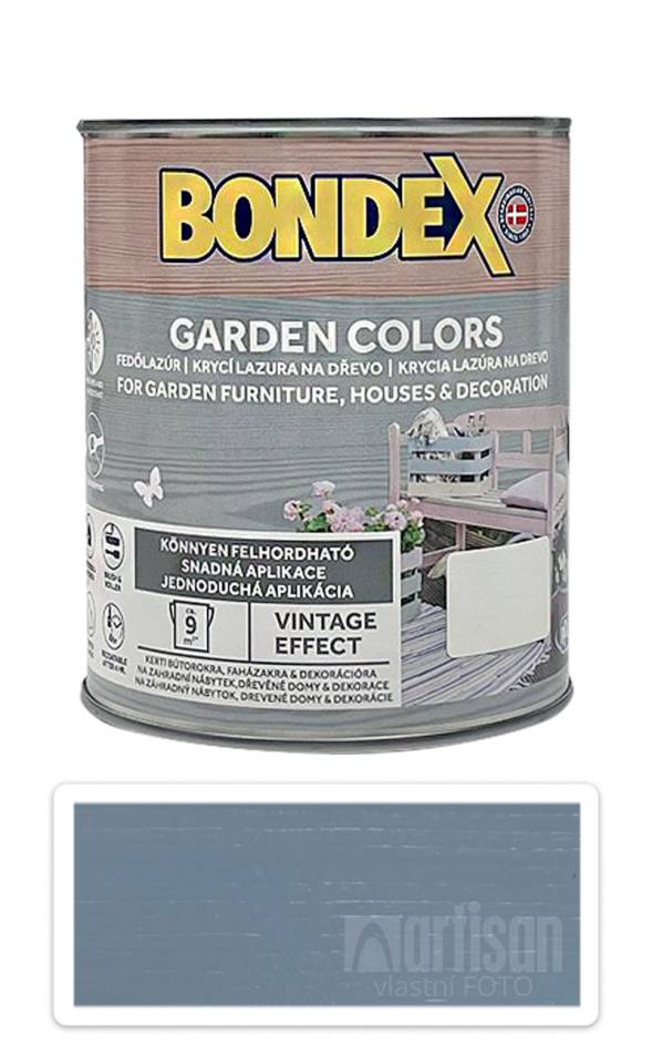 BONDEX Garden Colors - dekorativní silnovrstvá lazura na dřevo