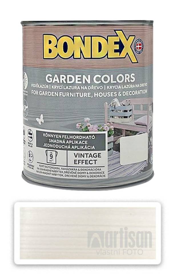 BONDEX Garden Colors - dekorativní silnovrstvá lazura na dřevo