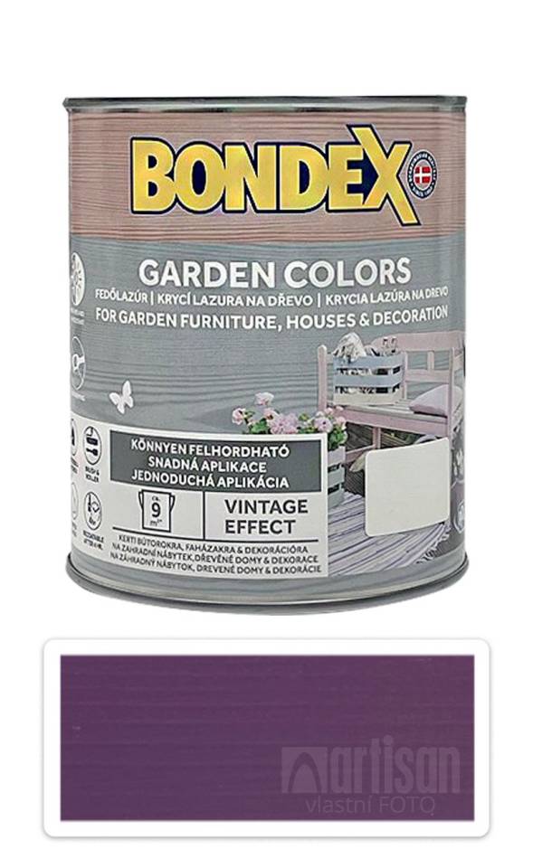 BONDEX Garden Colors - dekorativní silnovrstvá lazura na dřevo