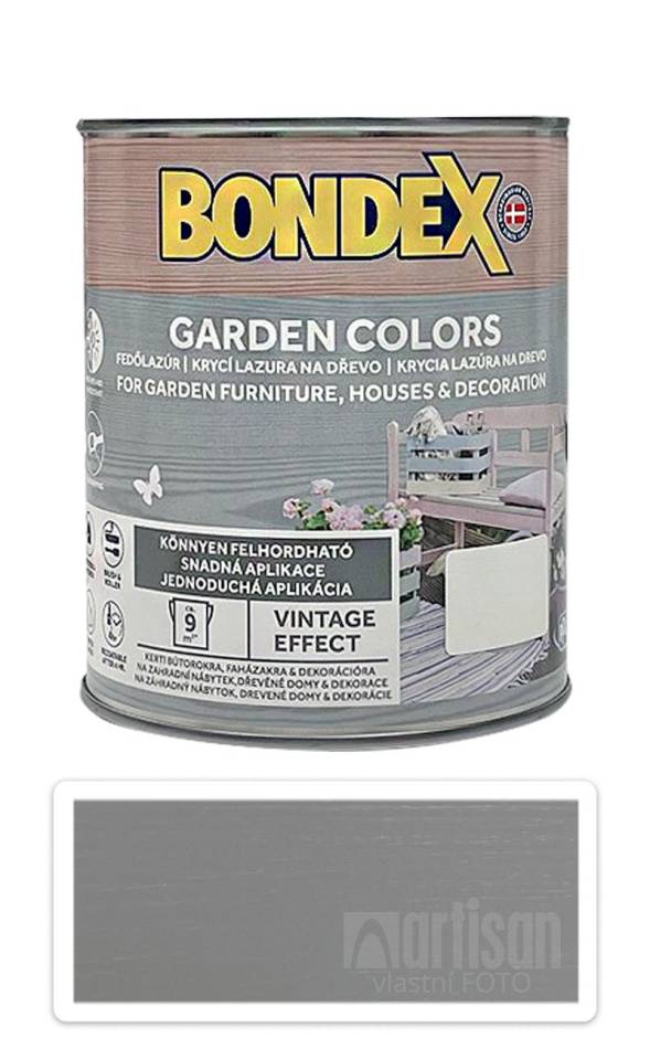 BONDEX Garden Colors - dekorativní silnovrstvá lazura na dřevo