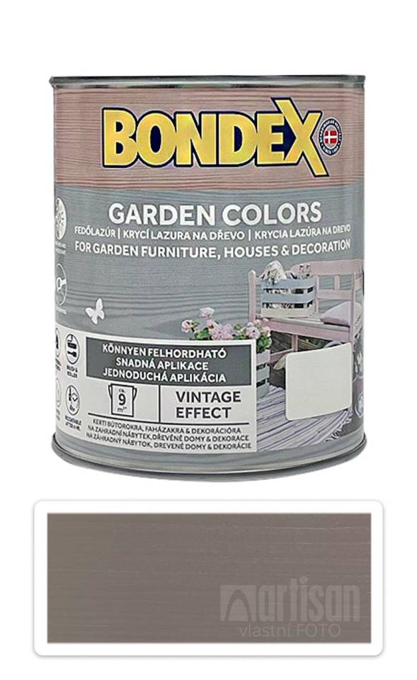 BONDEX Garden Colors - dekorativní silnovrstvá lazura na dřevo