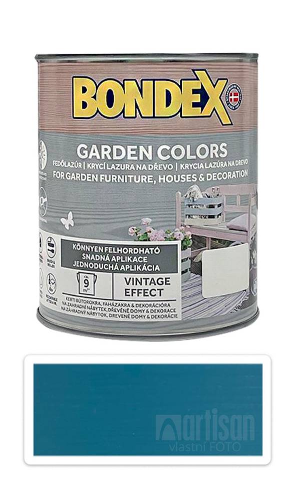 BONDEX Garden Colors - dekorativní silnovrstvá lazura na dřevo