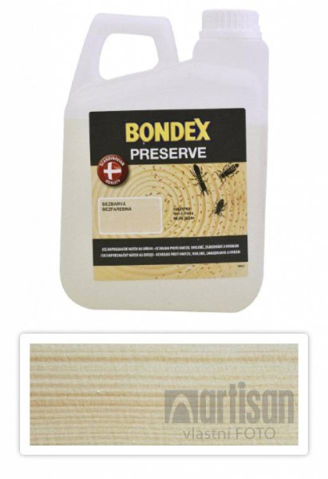 BONDEX Preserve - impregnace dřeva pro exteriéry 2 l Bezbarvá
