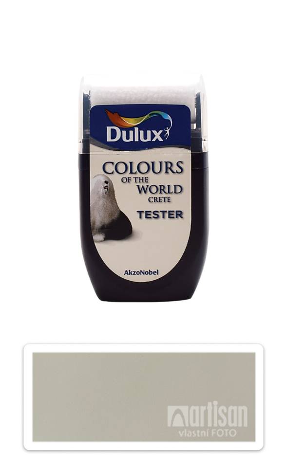 DULUX Colours of the World - matná krycí malířská barva 0.03 l Bílé víno vzorek
