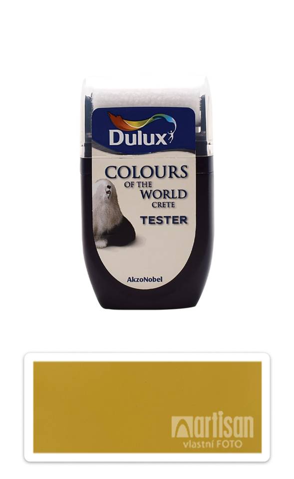 DULUX Colours of the World - matná krycí malířská barva 0.03 l Exotické kari vzorek