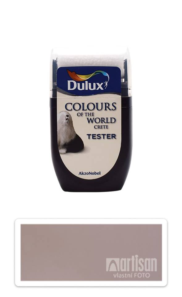 DULUX Colours of the World - matná krycí malířská barva 0.03 l Mandloňový květ vzorek