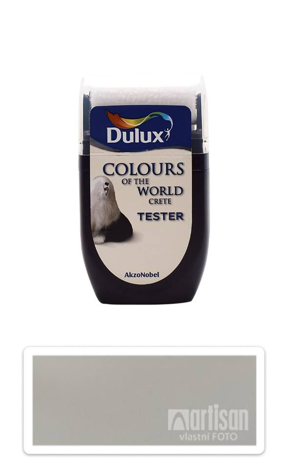 DULUX Colours of the World - matná krycí malířská barva 0.03 l Mrazivé ráno vzorek