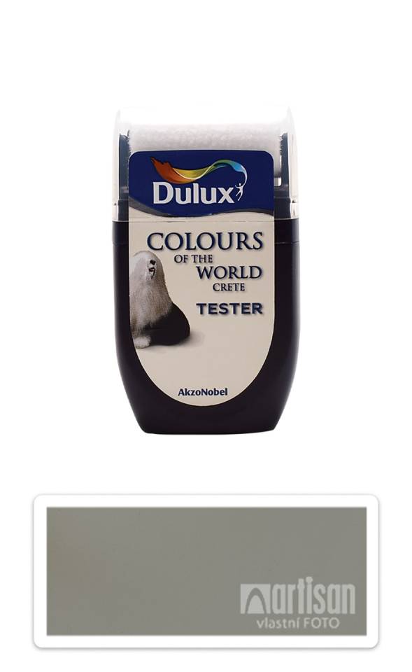 DULUX Colours of the World - matná krycí malířská barva 0.03 l Norský fjord vzorek