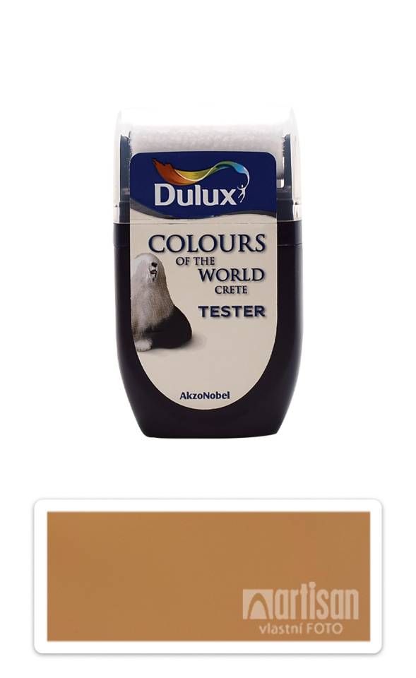 DULUX Colours of the World - matná krycí malířská barva 0.03 l Písková mandala vzorek