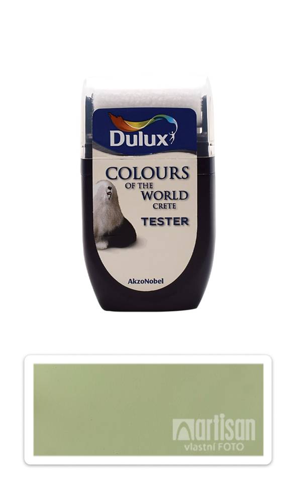 DULUX Colours of the World - matná krycí malířská barva 0.03 l Poupata akácií vzorek