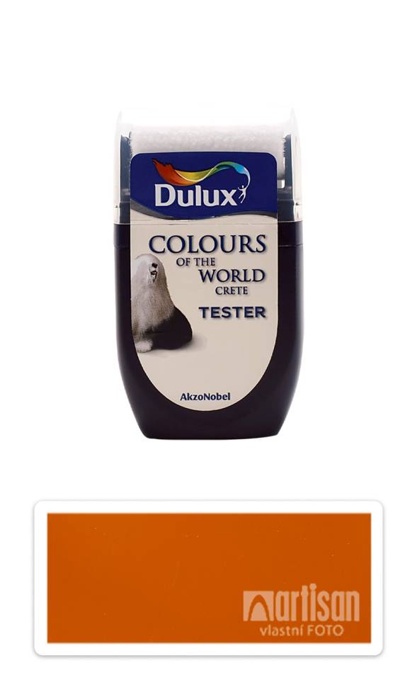 DULUX Colours of the World - matná krycí malířská barva 0.03 l Tibetské roucho vzorek